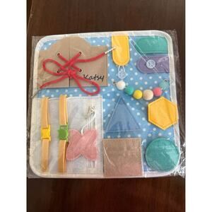 Toddler Busy Board - Sensory Learning Activity Toy